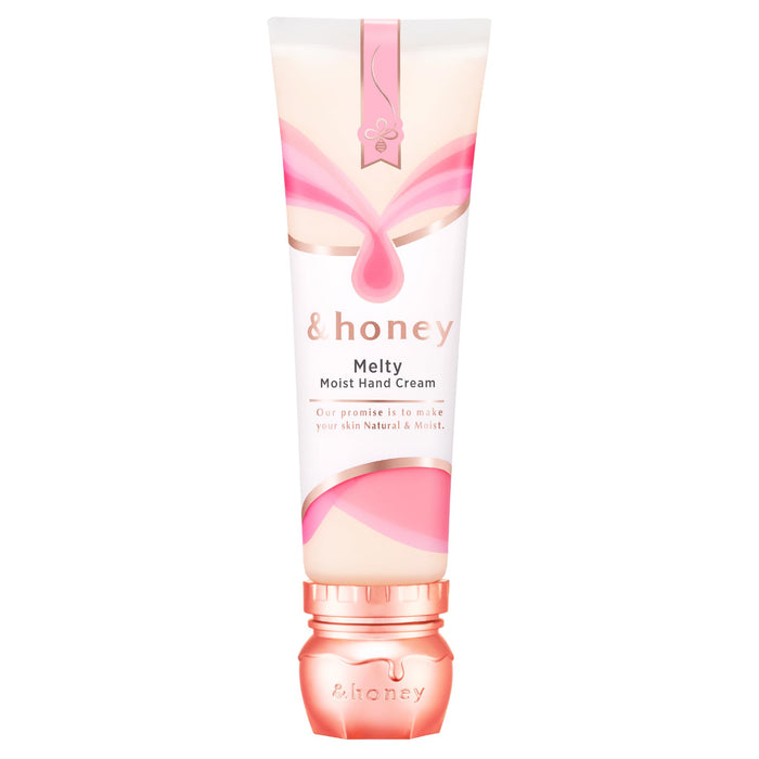 &honey Melty Moist Hand Cream 50G Pink Rose Honey Scent