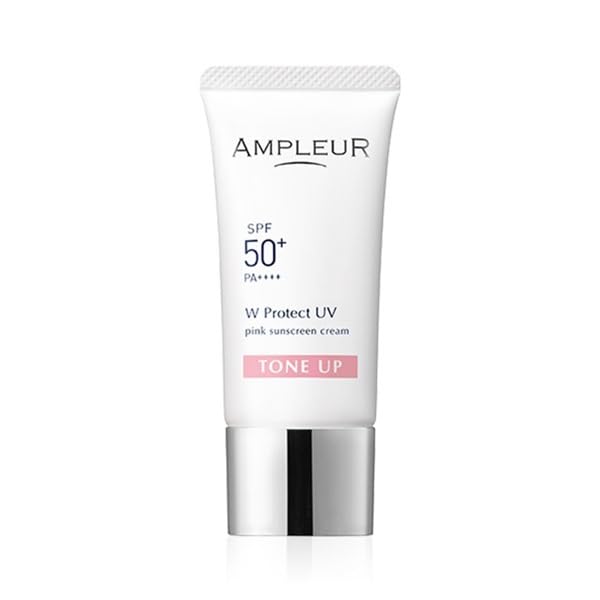 Ampleur Sunscreen Serum SPF50+ 30g: Waterproof UV Protect & Tone-Up Base