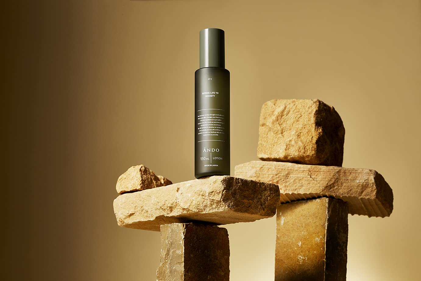 Ando Men's Sensitive Skin Lotion 150ml - Dense Texture Emollient Formula