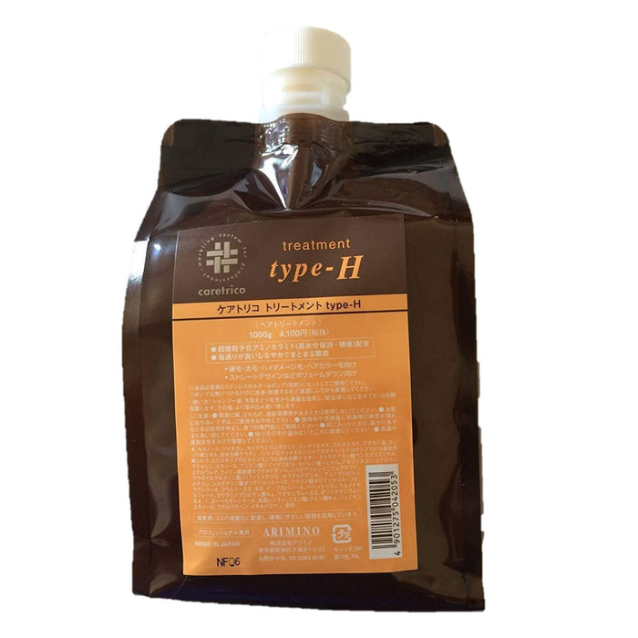 Caretrico Arimino Treatment Type-H 1000G Refill 1Kg for Hair Care