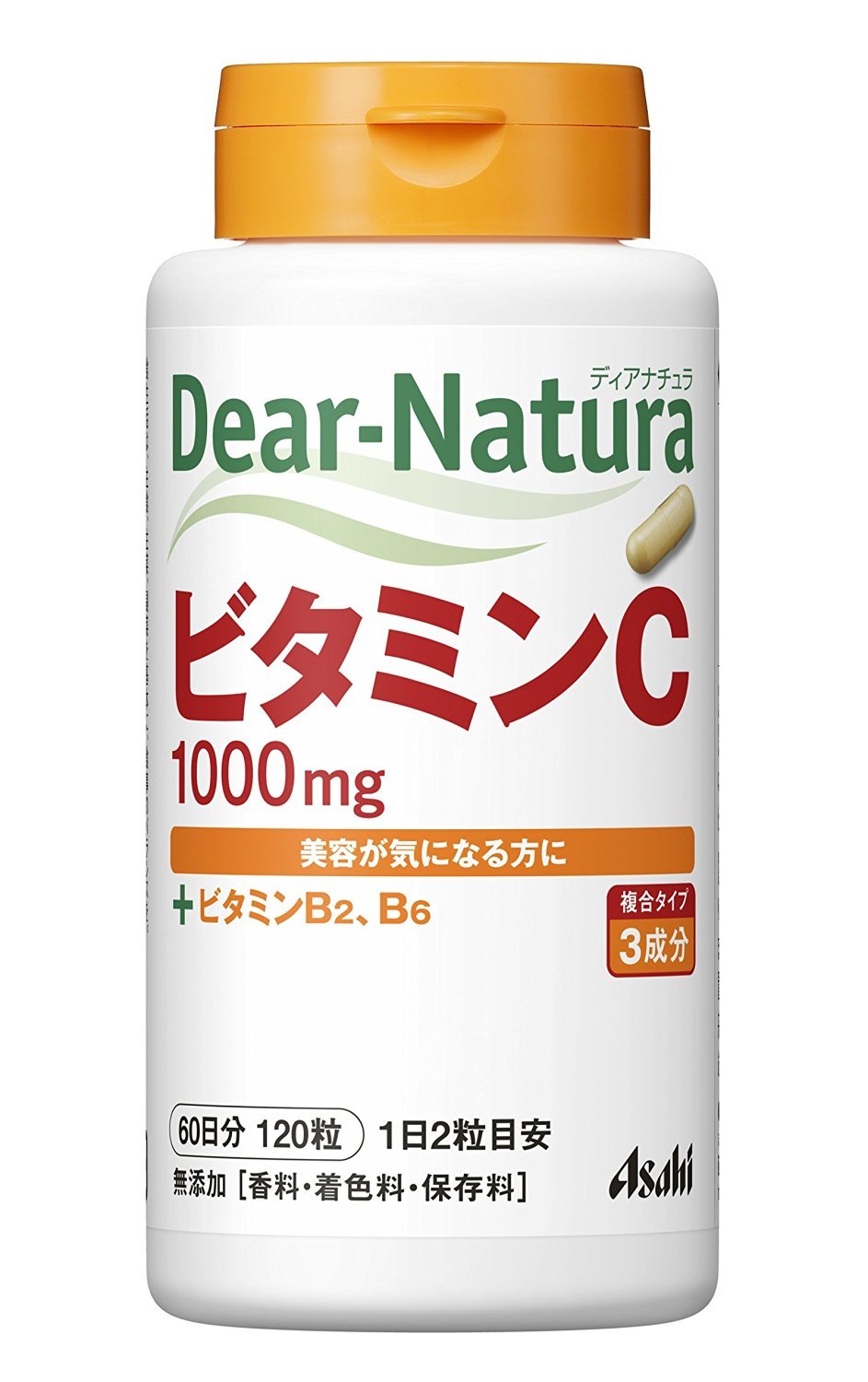 Dear Natura Vitamin C 120 Tablets 60-Day Supply by Asahi Group Foods