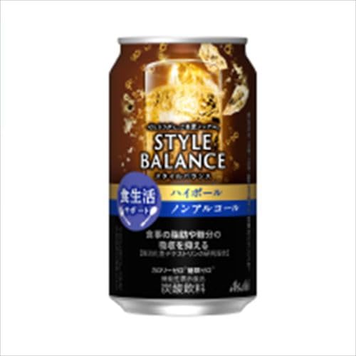 Asahi Style Balance Non Alcoholic Whiskey Highball Mocktail 350Ml Drink