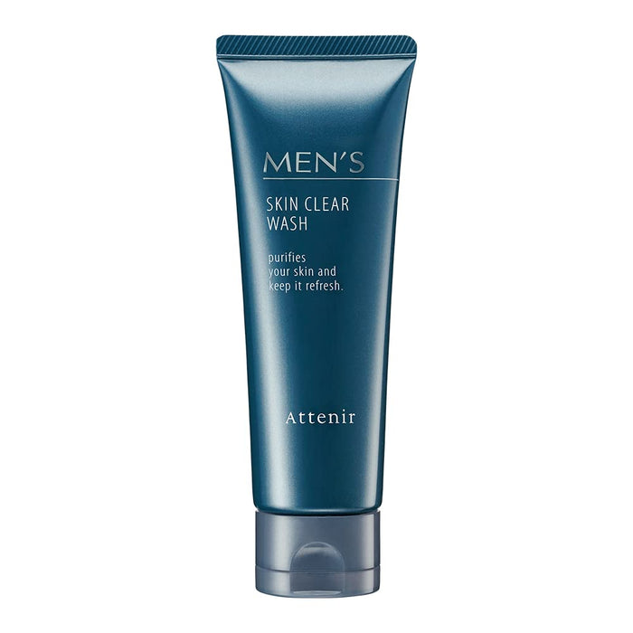 Attenir Men's Skin Clear Wash 120g Exfoliating Face Cleanser for Men
