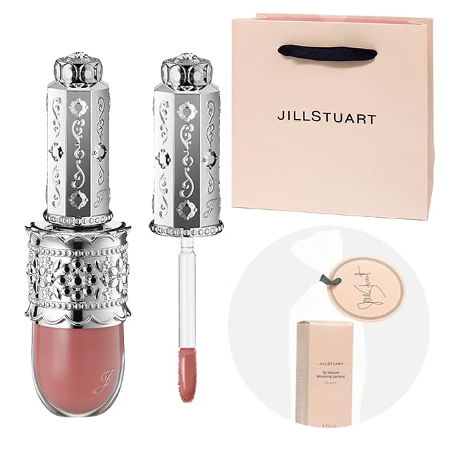 Jill Stuart Lip Lacquer #03 Caramel Alstroemeria 6.1ml with Gift Wrap