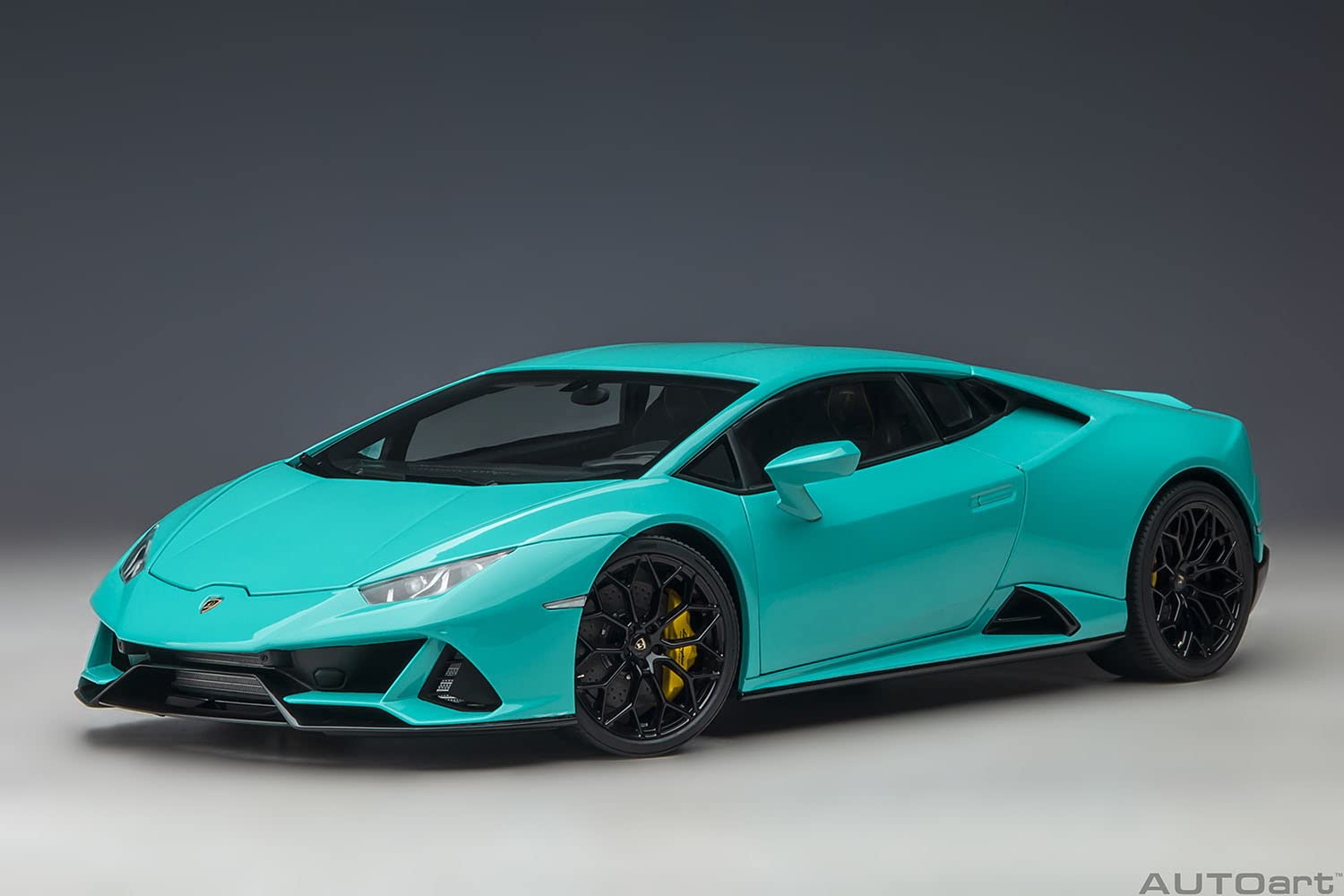 Autoart 1/18 Lamborghini Huracan Evo Turquoise Blue