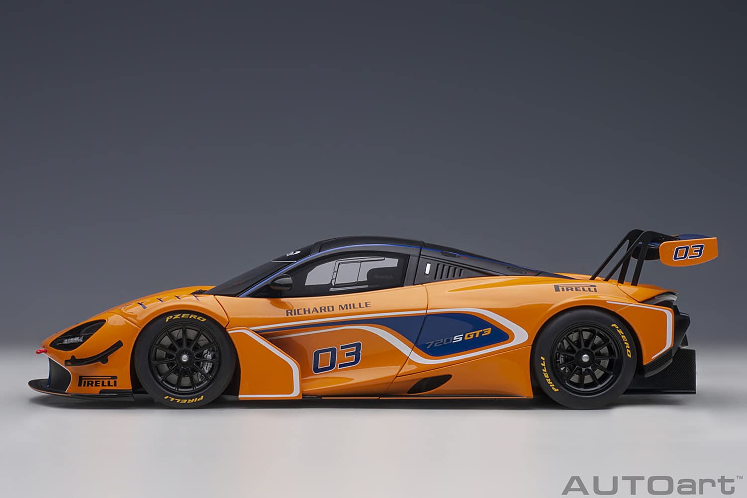 Autoart 1/18 McLaren 720S GT3#03 Orange 81942