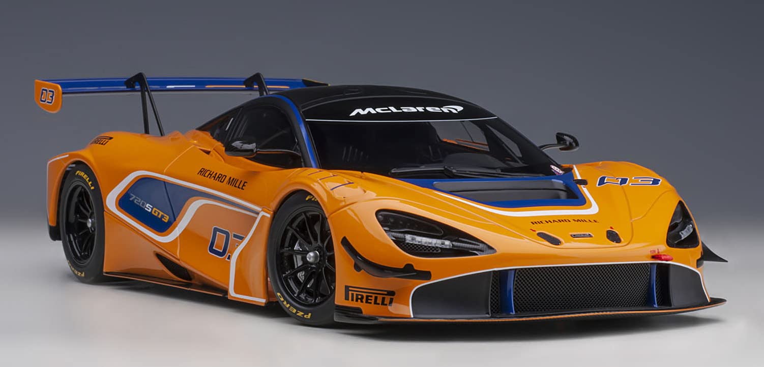 Autoart 1/18 McLaren 720S GT3#03 Orange 81942