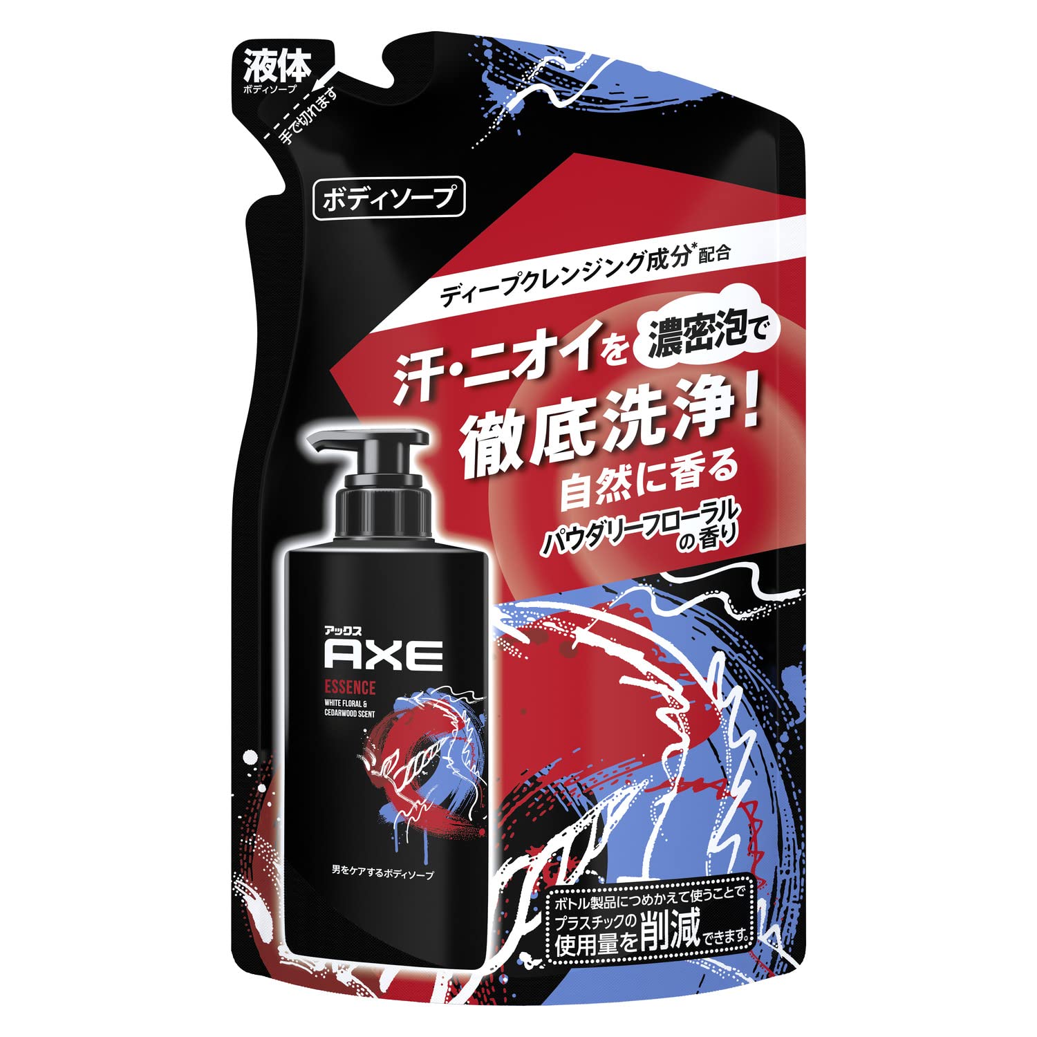 Axe Essence Men's Body Soap Refill 280g - Long-Lasting Freshness