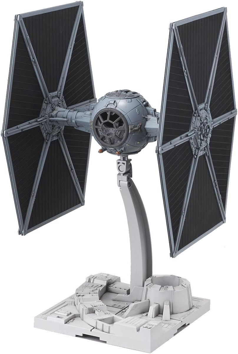 Bandai Spirits Star Wars Tie Fighter 1/72 Model New Package Version Color-Coded