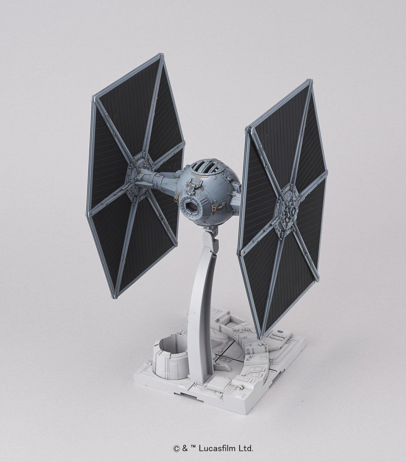 Bandai Spirits Star Wars Tie Fighter 1/72 Model New Package Version Color-Coded