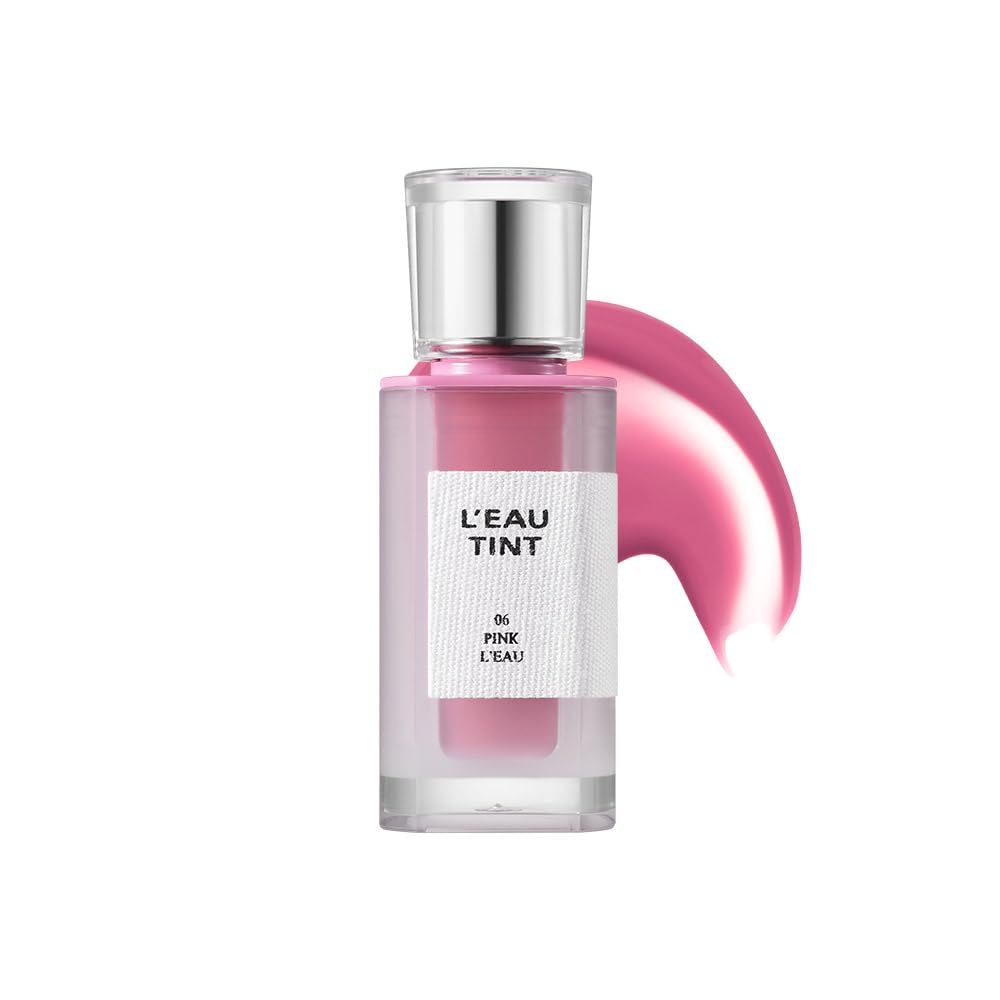 Bbia LEau Tint 06 Pink LEau 4.5g Long-lasting Lip Tint