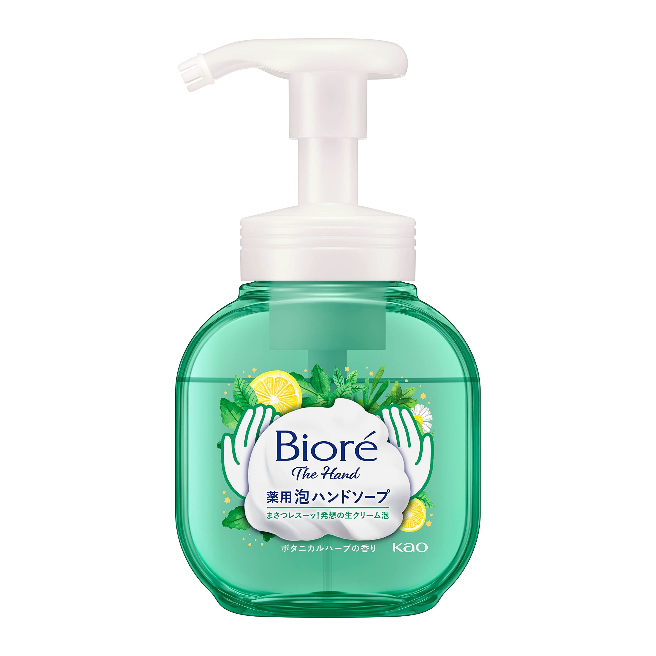 Biore The Hand Foaming Hand Soap Botanical Herb Scent Pump 250Ml