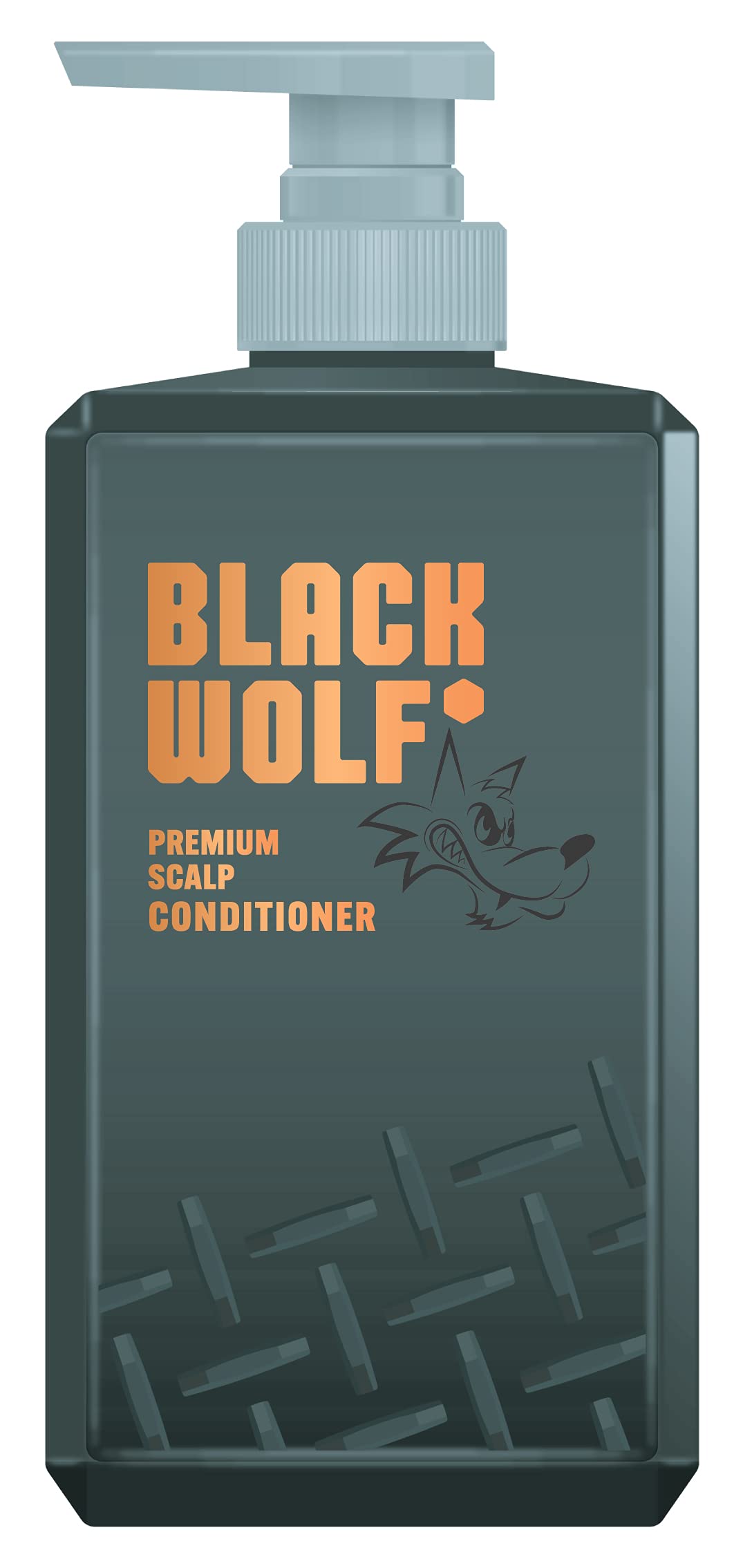 Black Wolf Premium Scalp Conditioner 380ml for Volume Strength Citrus Scent