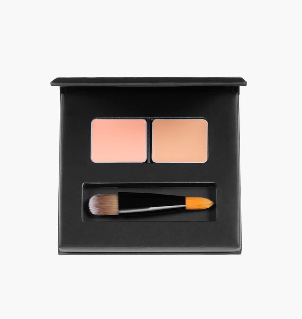 Brilliage Longwear Fitting Concealer 2-Tone Set Almond Apricot by Chiaki Shimada