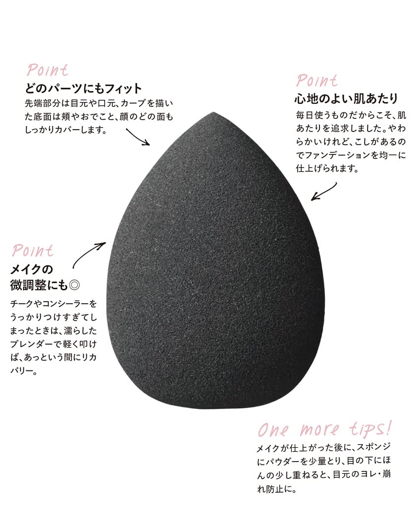 Brilliage Technical Blender with Case by Chiaki Shimada for Beginners Foundation