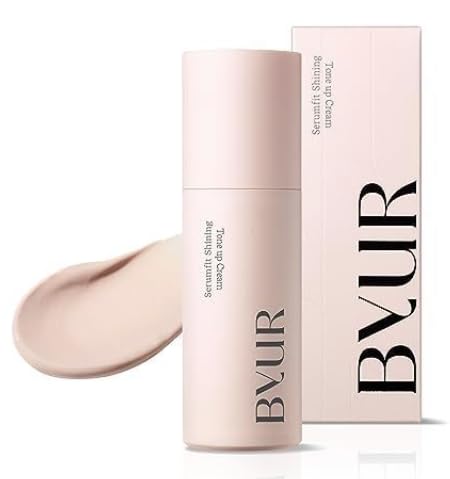 Byur Korean Tone-Up Cream Serum SPF28 for Glowing Clear Skin and Pores