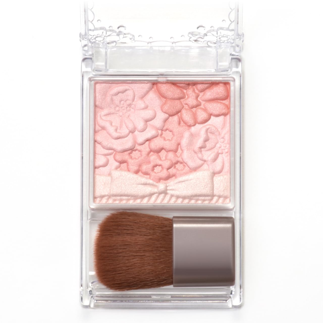 Canmake Glow Fleur Cheeks Blush Milky Coral Gloss for Radiant Glow