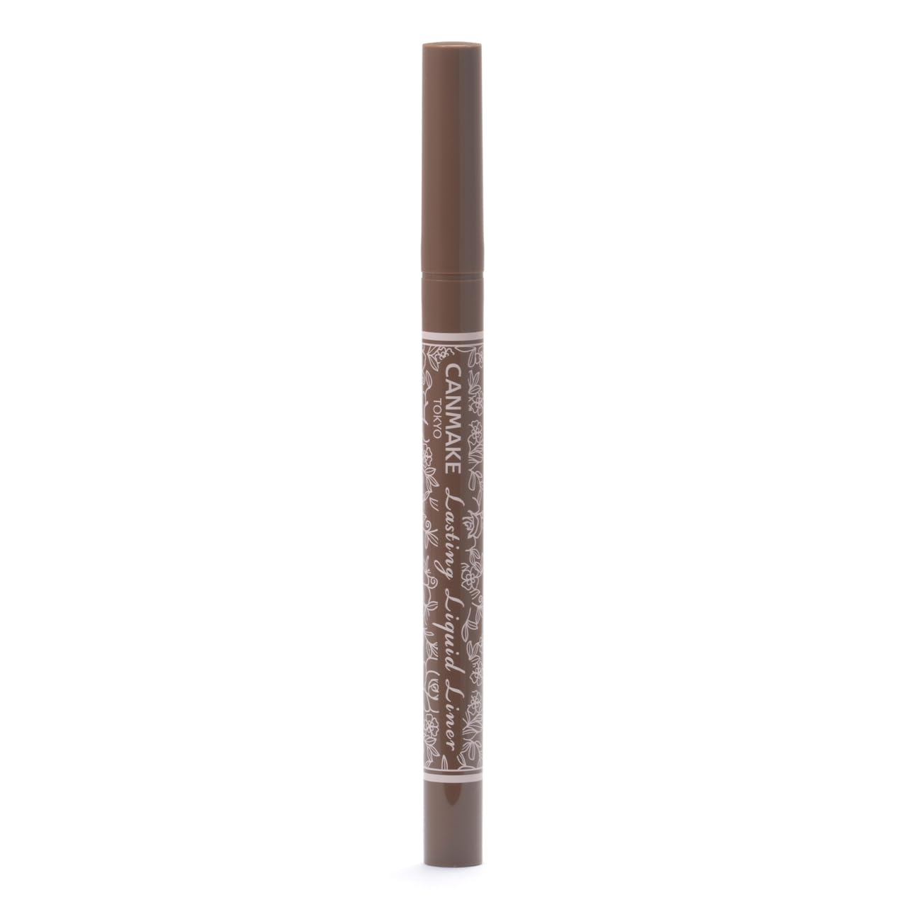 Canmake Lasting Liquid Liner Sepia Greige - 0.5ml Ultra-Fine Quick-Dry Eyeliner