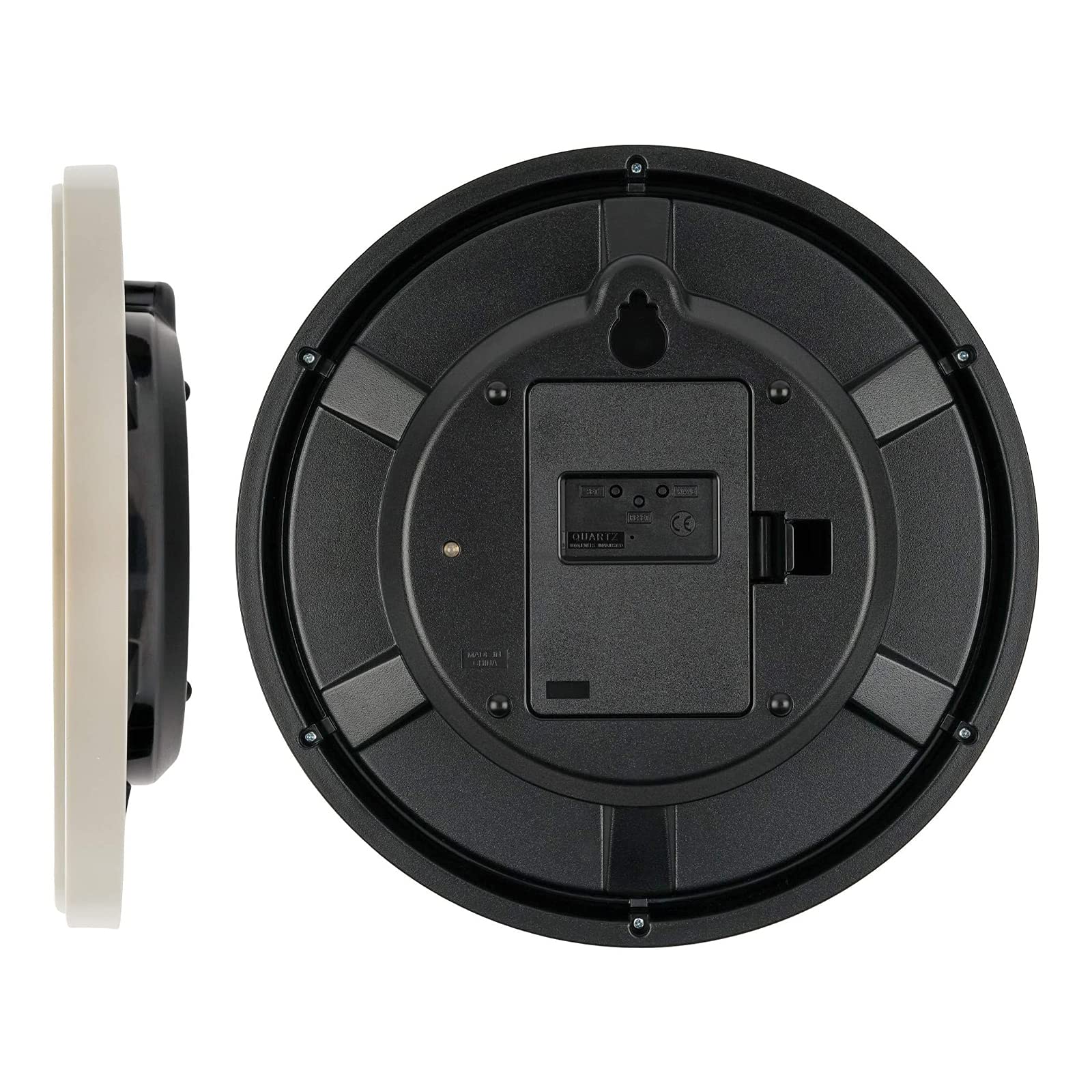 Casio IQ-1060J-7JF 26.8cm White Analog Wall Clock