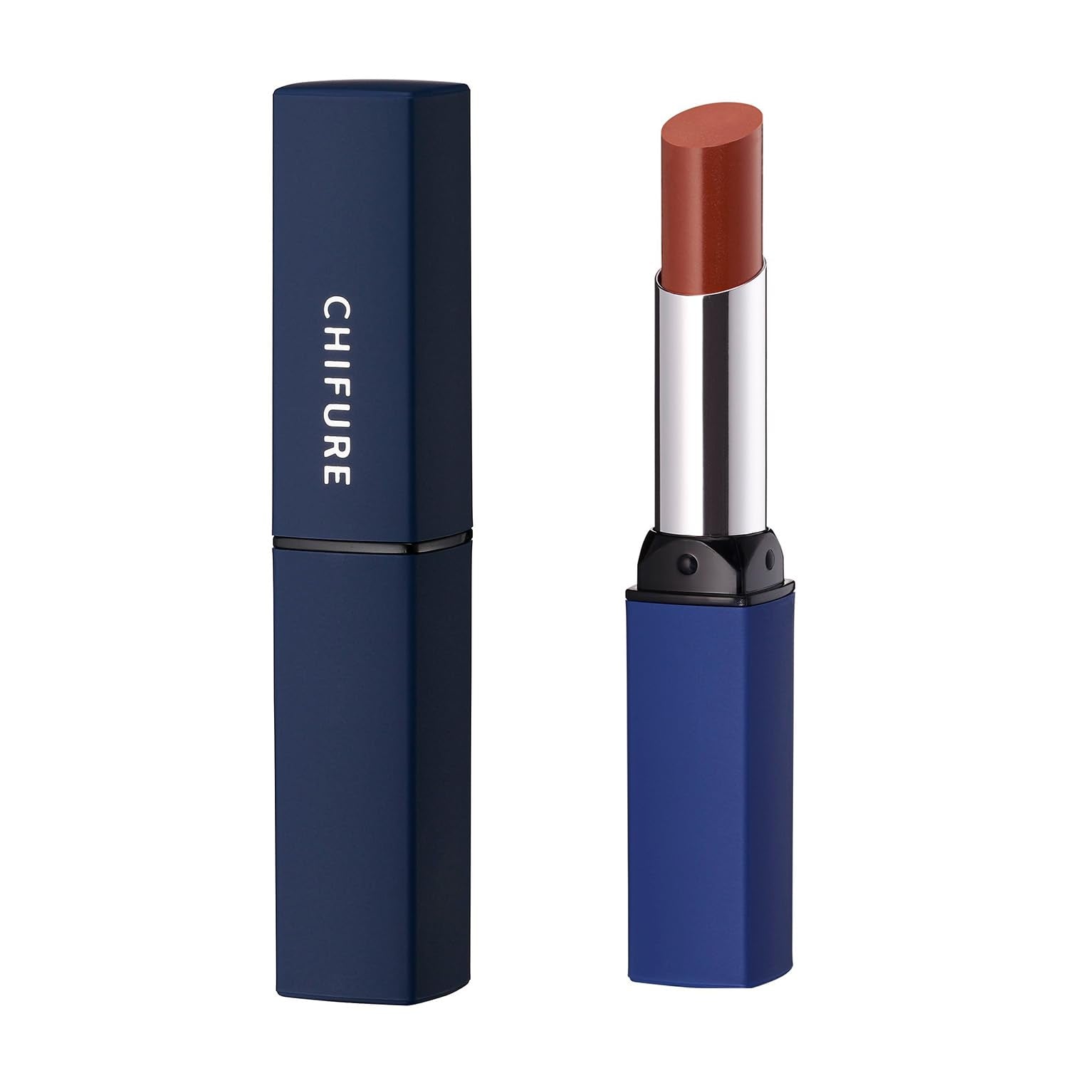 Chifure Lipstick Y 751 Brown Japan Cosmetics Long-lasting Moisturizing Makeup