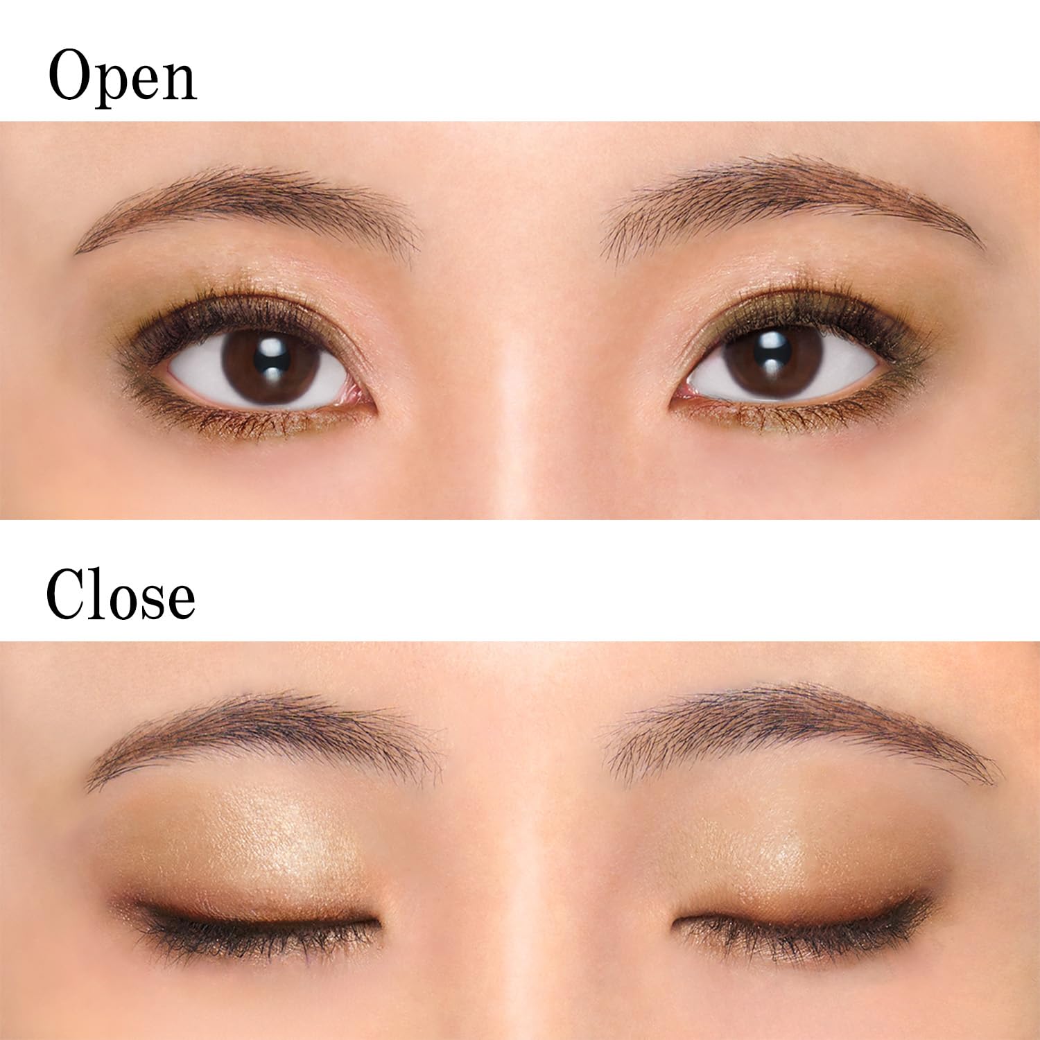 Chifure Twin Color Eyeshadow 05 Gold - Long-Lasting Dual Shades