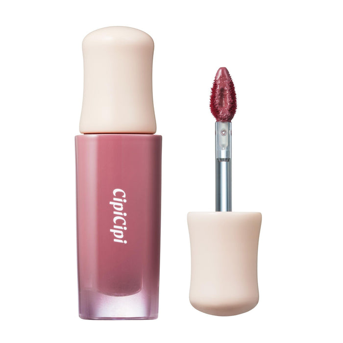 Cipicipi Dewey Film Tint Lipstick in Azuki Brown Long-Lasting Hydrating Color