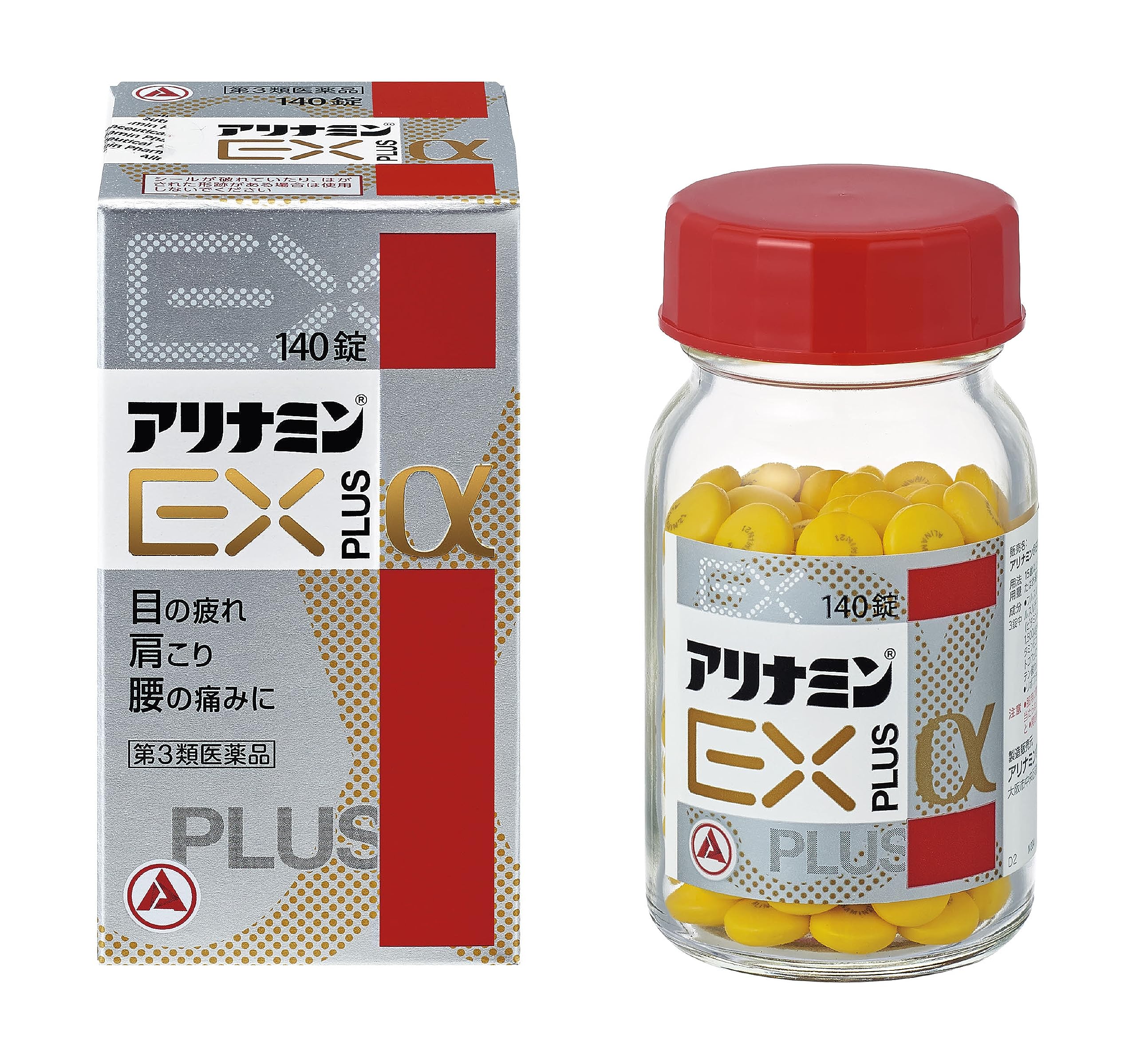 Alinamin Ex Plus Α 140 Tablets – Premium Class 3 OTC Drug