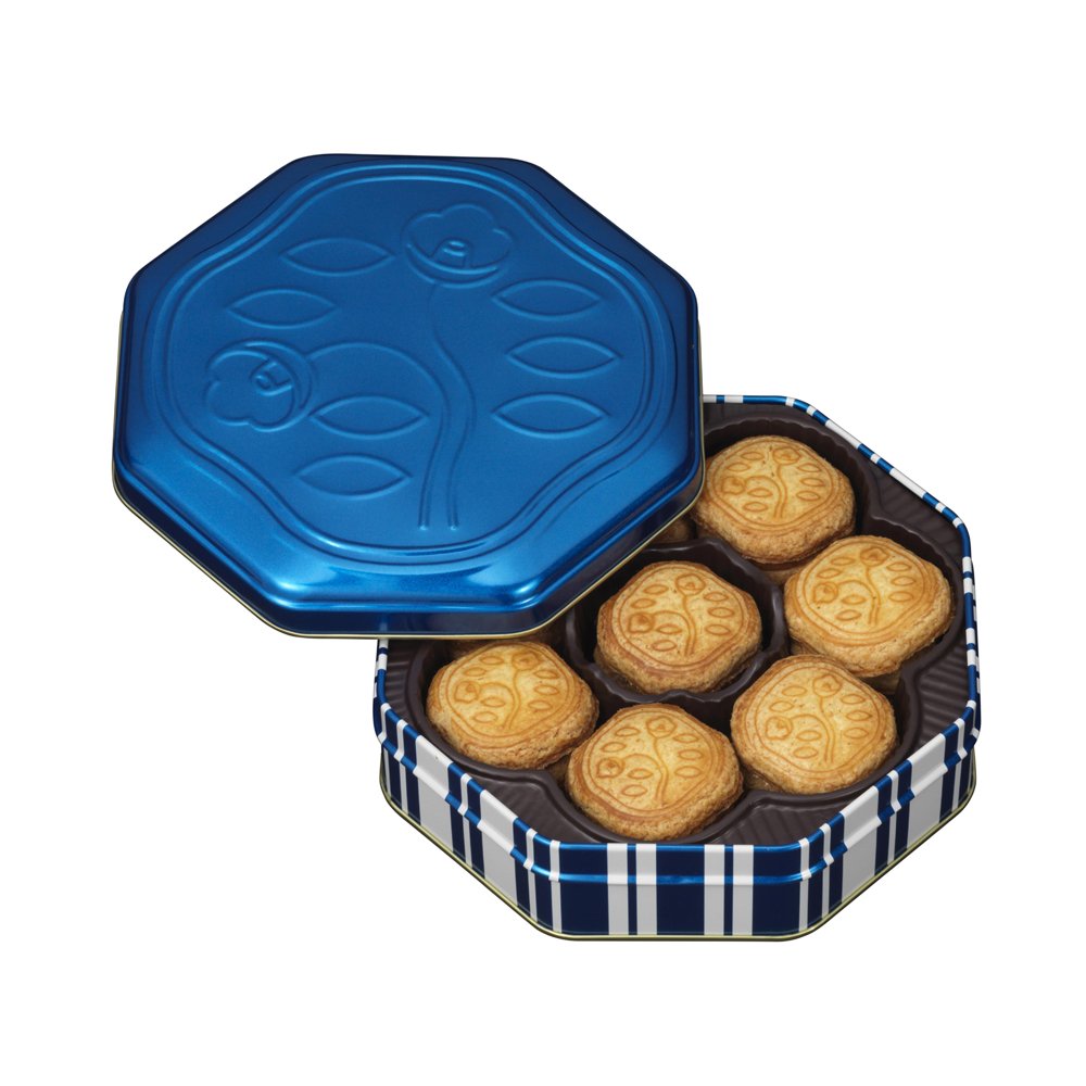 Shiseido Parlour Hanatsubaki Biscuits 24 Pieces – Perfect Midyear Gifts & Souvenirs