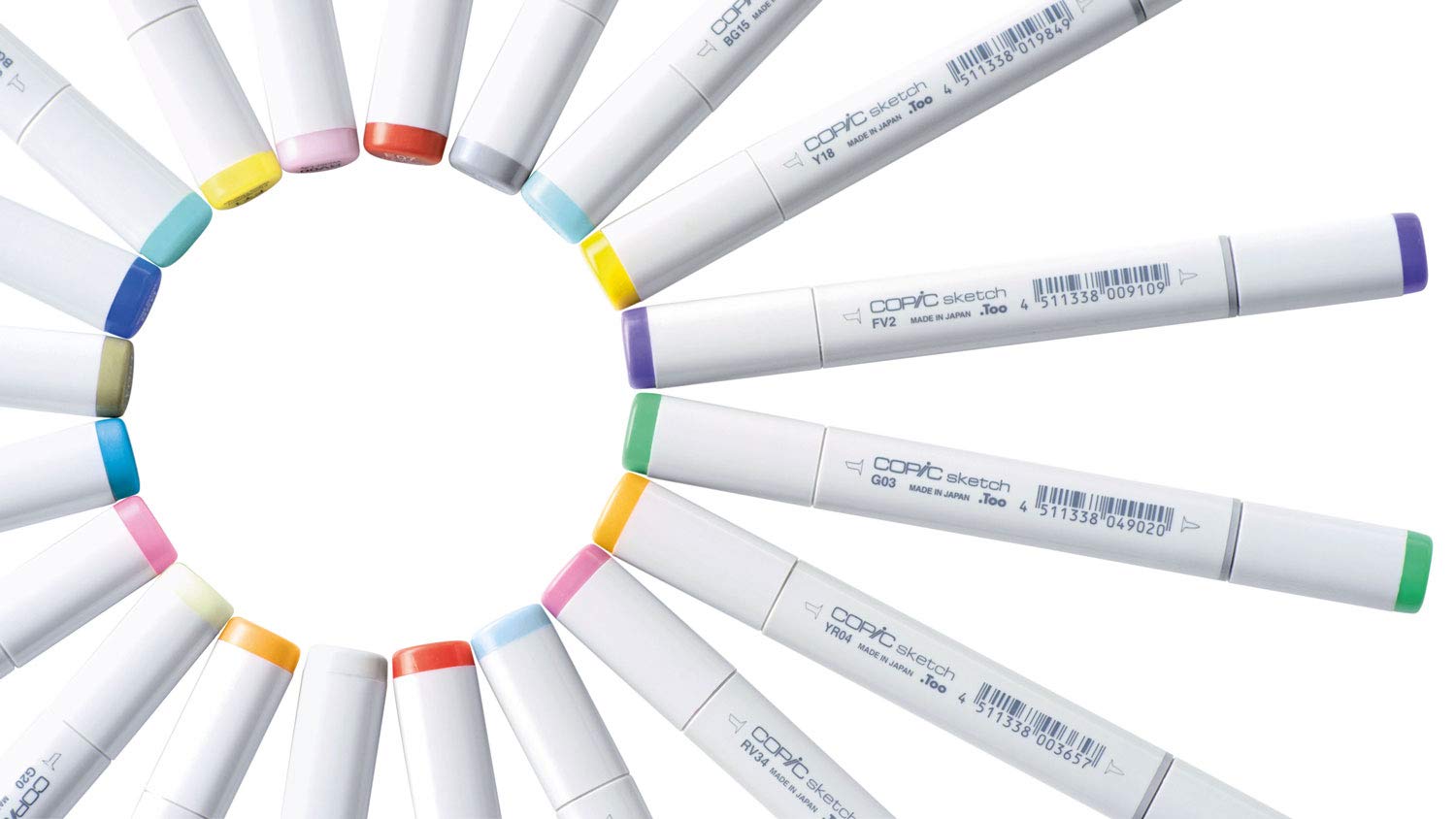 Copic Sketch Markers Blue Bell Pack - Premium Art Supplies by Copic