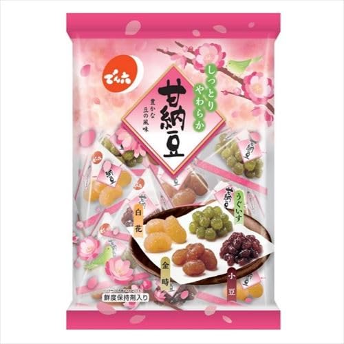 Denroku Sweetened Azuki Beans 195G Small Bag Premium Quality Snack