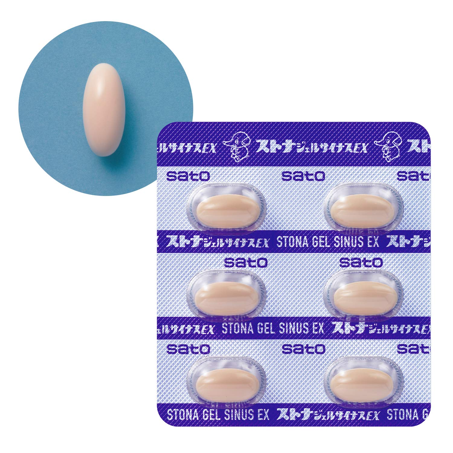 Stona Stonagel Sinus Ex 30 Capsules - Relief for Nasal Congestion