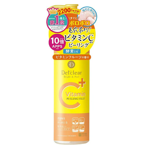 Detclear Meishoku Bright Peel Vitamin Fruit Scent Jelly 180ml