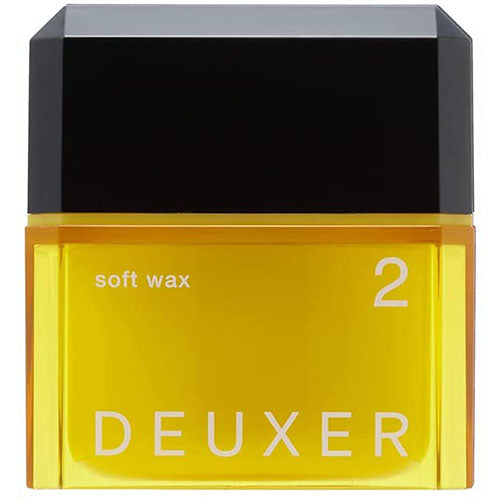 Deuxer Hair Wax 2 Soft Hold 80G Styling Wax for Natural Look