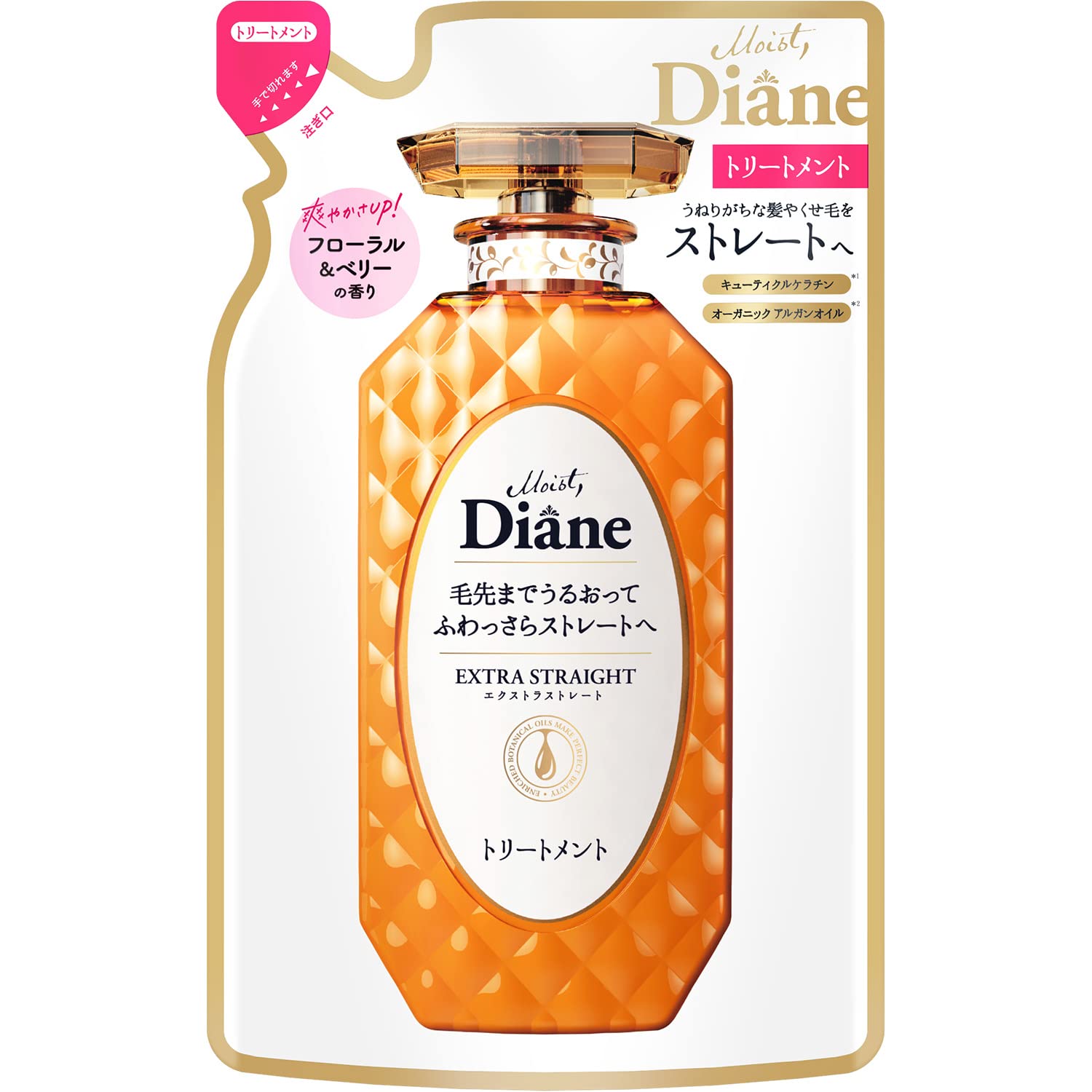 Diane Treatment - Floral & Berry Scent Extra Straight Refill 330ml