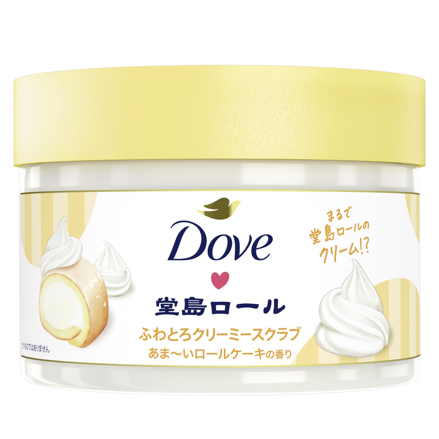 Dove Creamy Scrub Dojima Roll 298g Exfoliating Body Wash