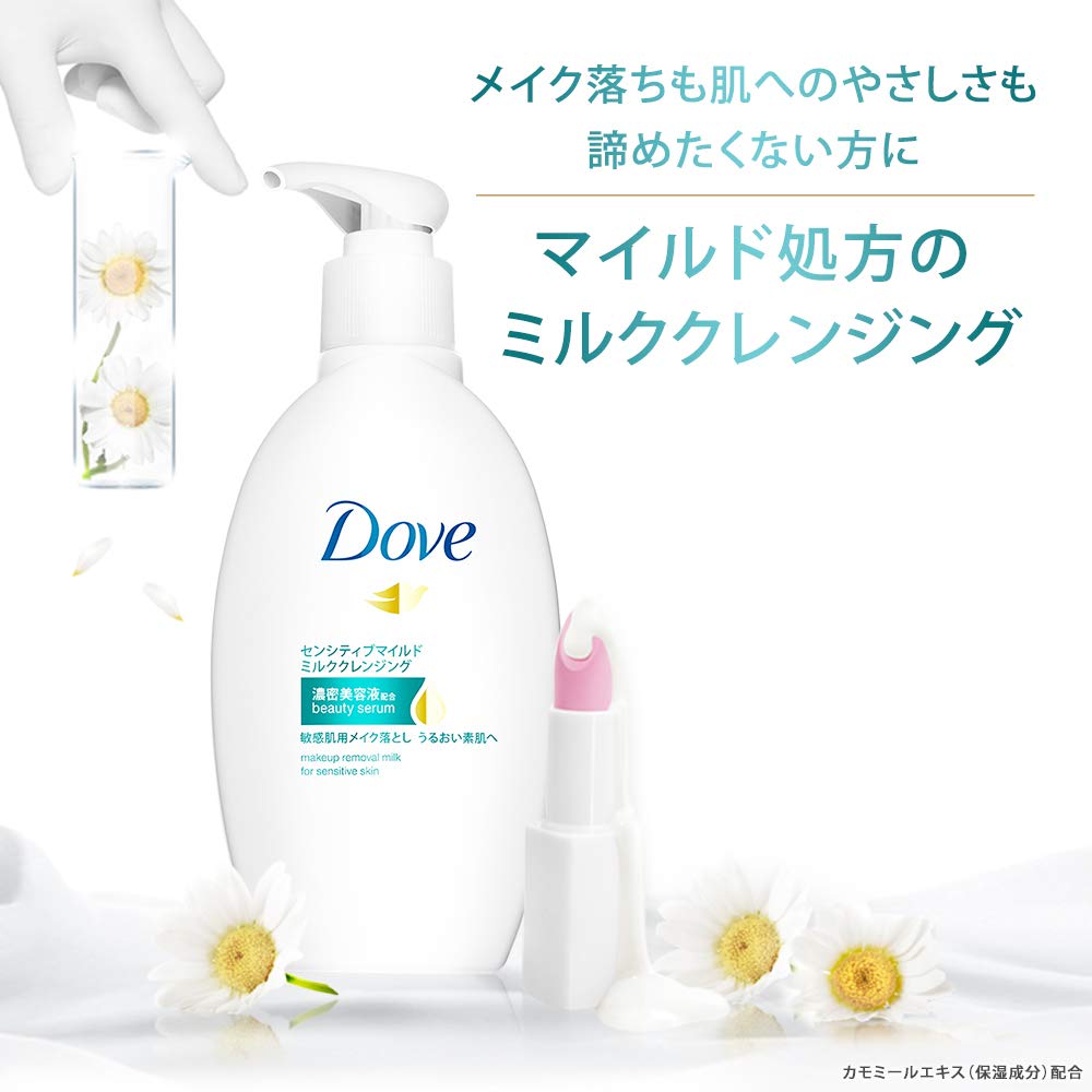 Dove Sensitive Mild Milk Cleanser 195ml Gentle Skincare Solution
