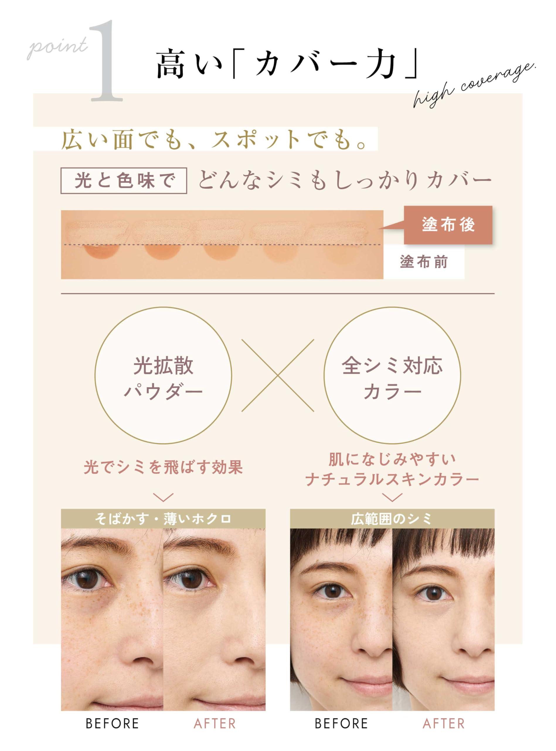 EX:BEAUTE Medicated White Concealer for Dark Spots & Circles Natural Finish