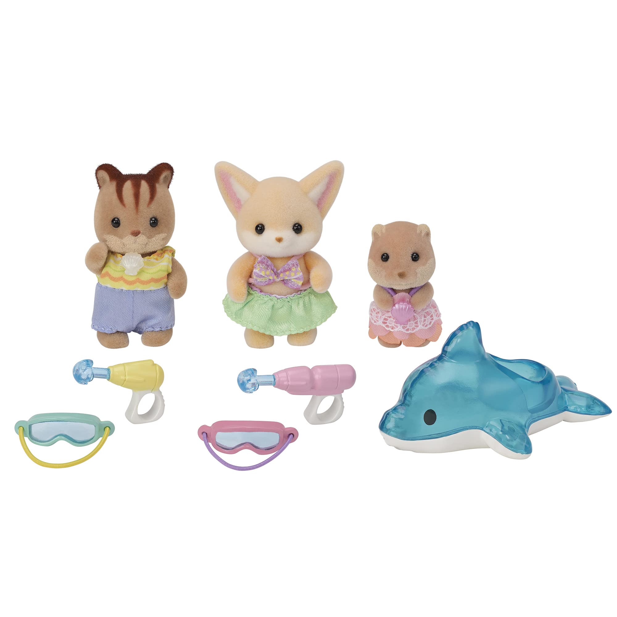 Epoch Sylvanian Families Friendship Water Play Set S-75 Toy Dollhouse for 3+ Years