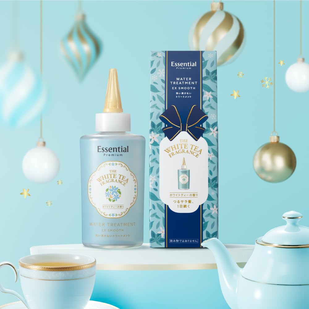 Essential Premium Water Treatment 200mL with White Tea Scent for Smooth Hair