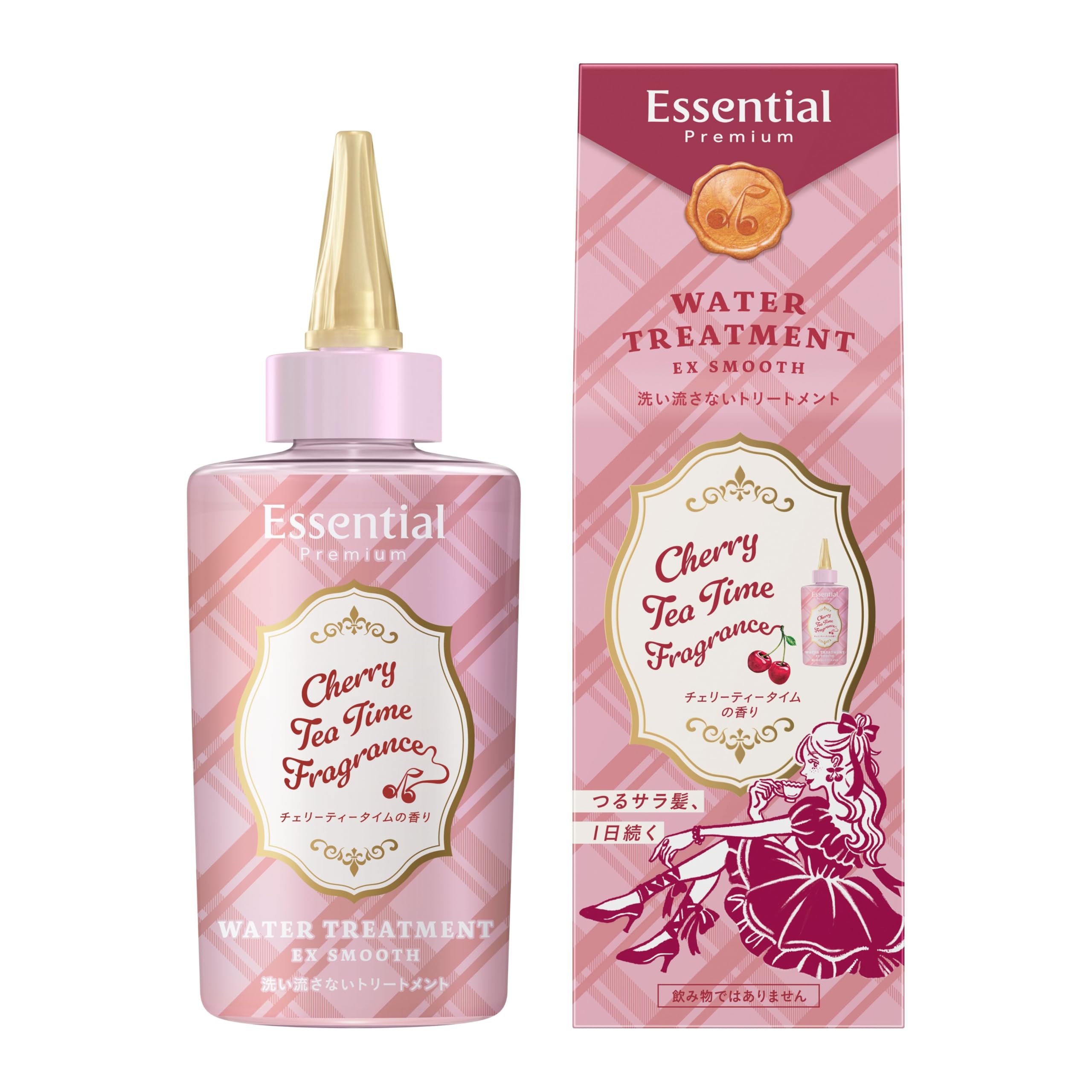 Essential Premium Water Treatment Cherry Tea Scent 200Ml Smooth Finish