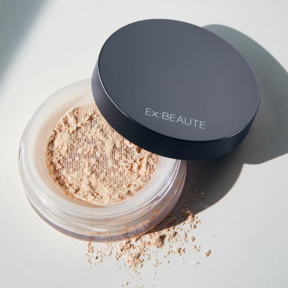 EX:BEAUTE Face Powder Mask 8G Non-Sticky Finish Radiant Shine Japan-Made