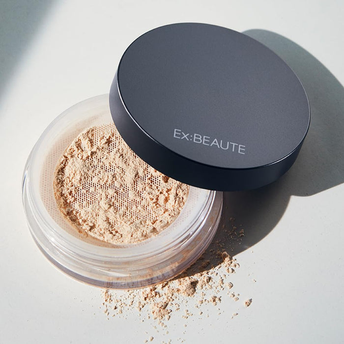 EX:BEAUTE Face Powder Mask 8G Non-Sticky Finish Radiant Shine Japan-Made