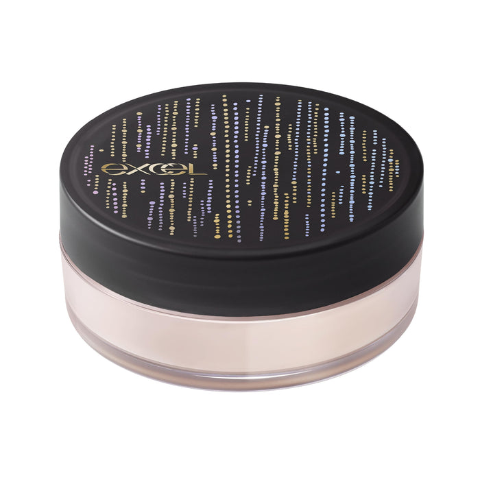 Excel Extra Rich Powder LA 01 - Peach Beige Shade for Flawless Finish