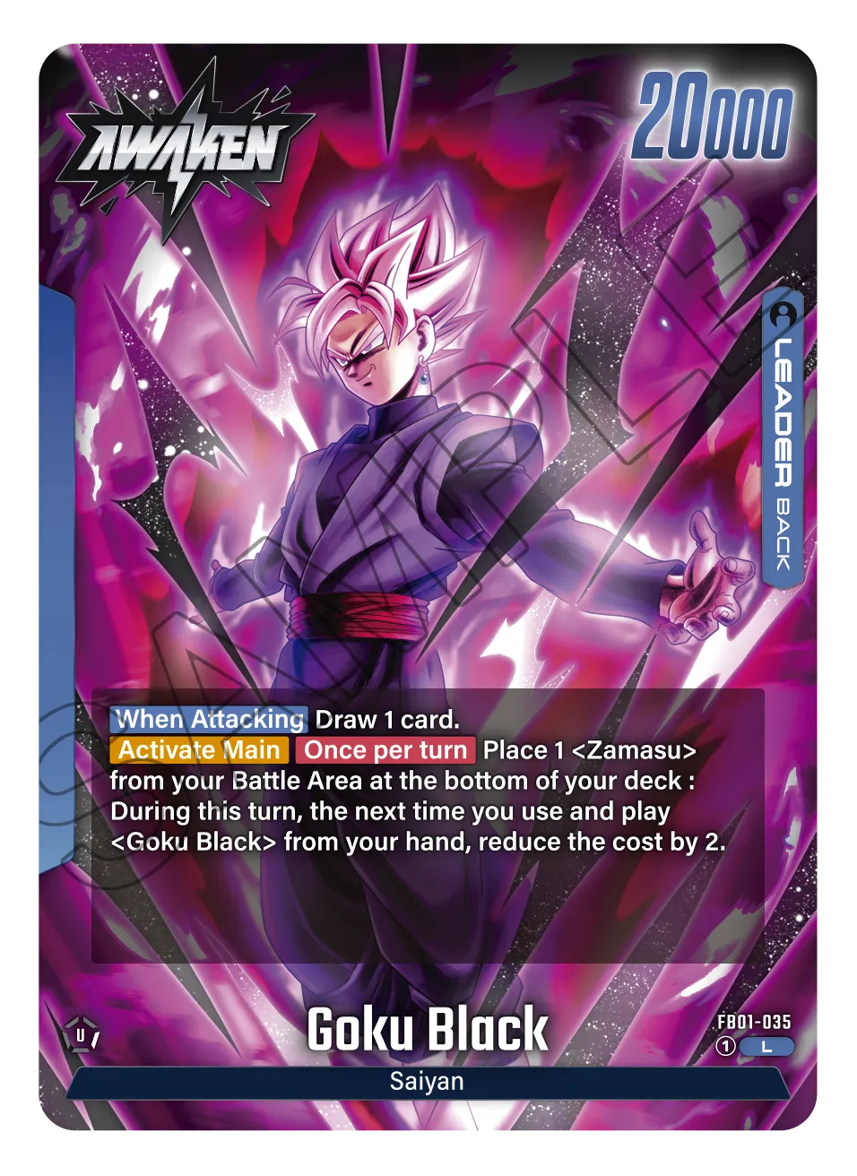 Dragon Ball Super Card Game Fusion World FB01 Awakened Pulse - Box of 24 packs.