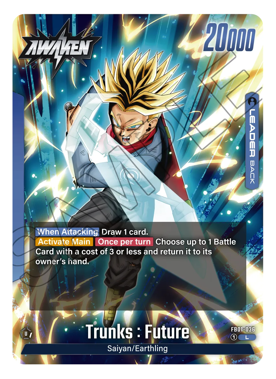 Dragon Ball Super Card Game Fusion World FB01 Awakened Pulse - Box of 24 packs.