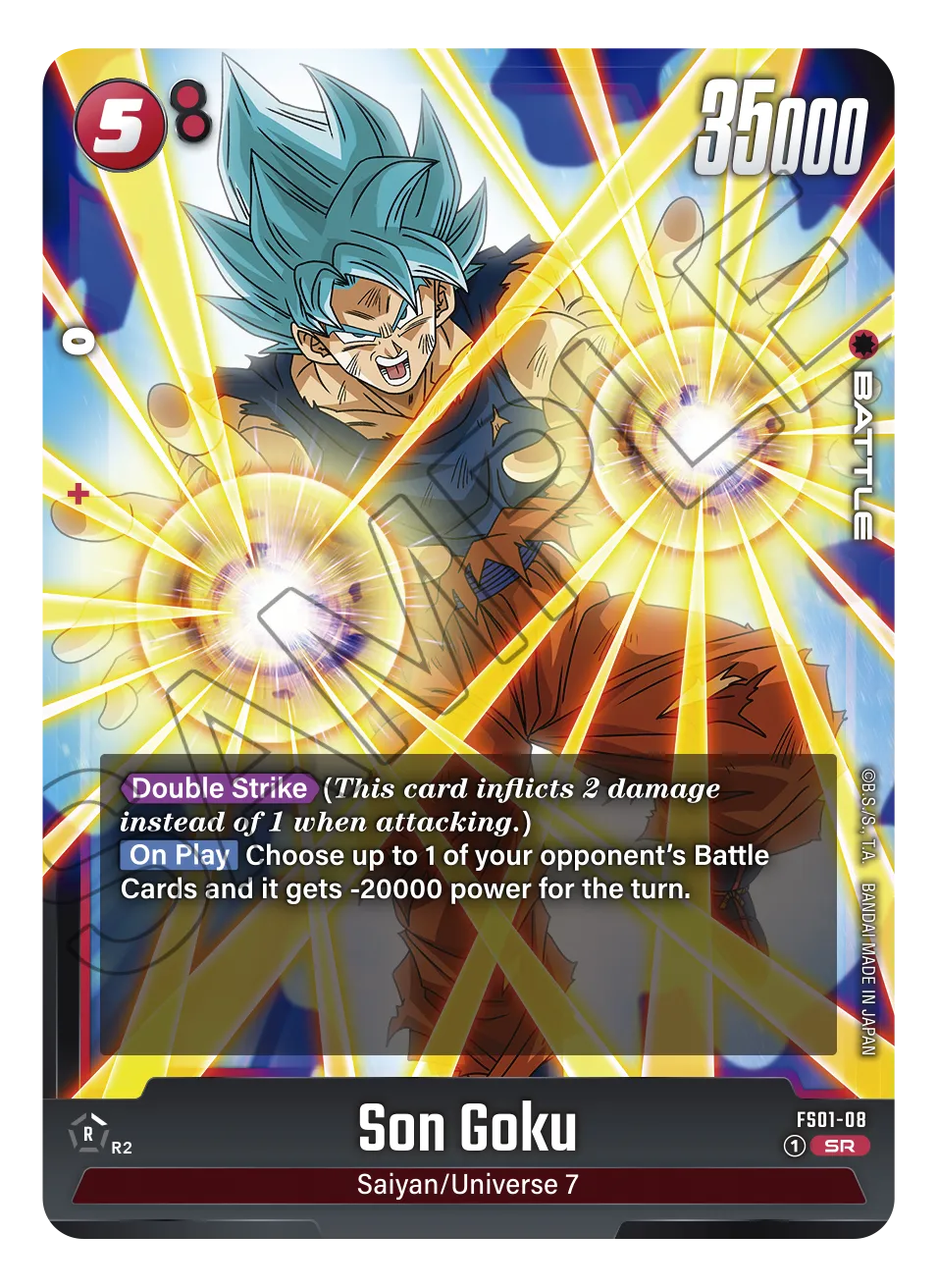 Dragon Ball Super Card Game Fusion World Starter Decks - Son Goku FS01