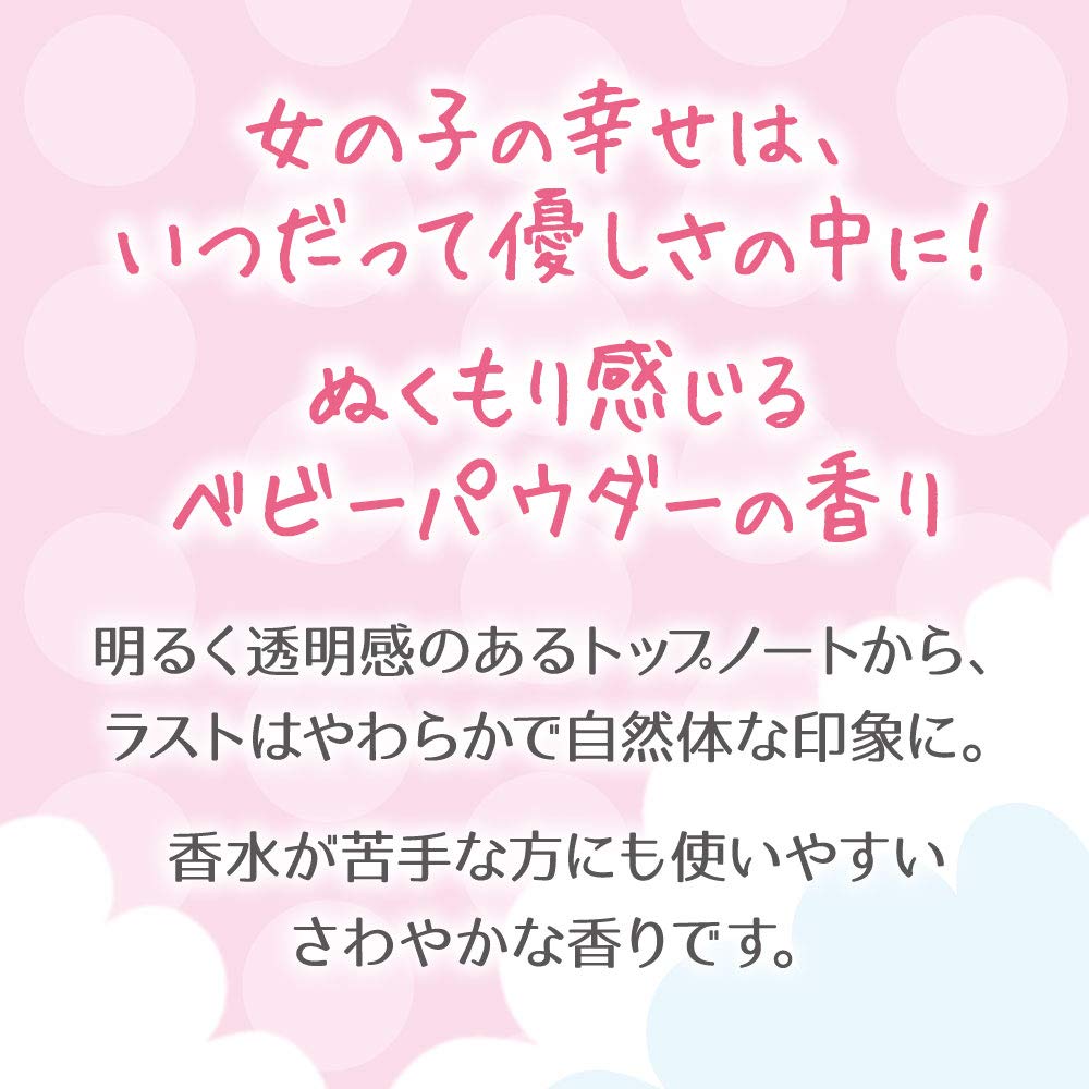 Fiancee Body Mist Baby Puff Scent - Light Fresh Fragrance Spray by Fiance