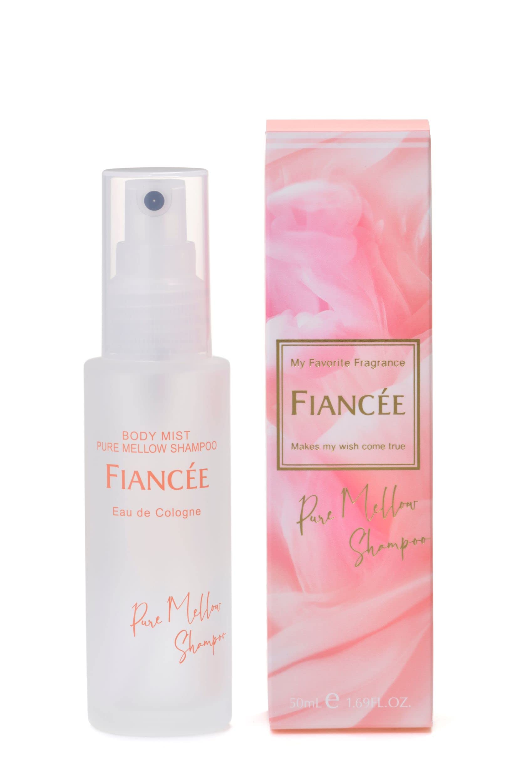 Fiancee Body Mist Pure Mellow Shampoo 50ml Fresh Sweet Soft Scent