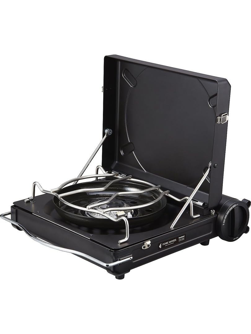 Iwatani Fore Winds Luxe Camping Stove Black FW-LS01-BK Gas-Powered