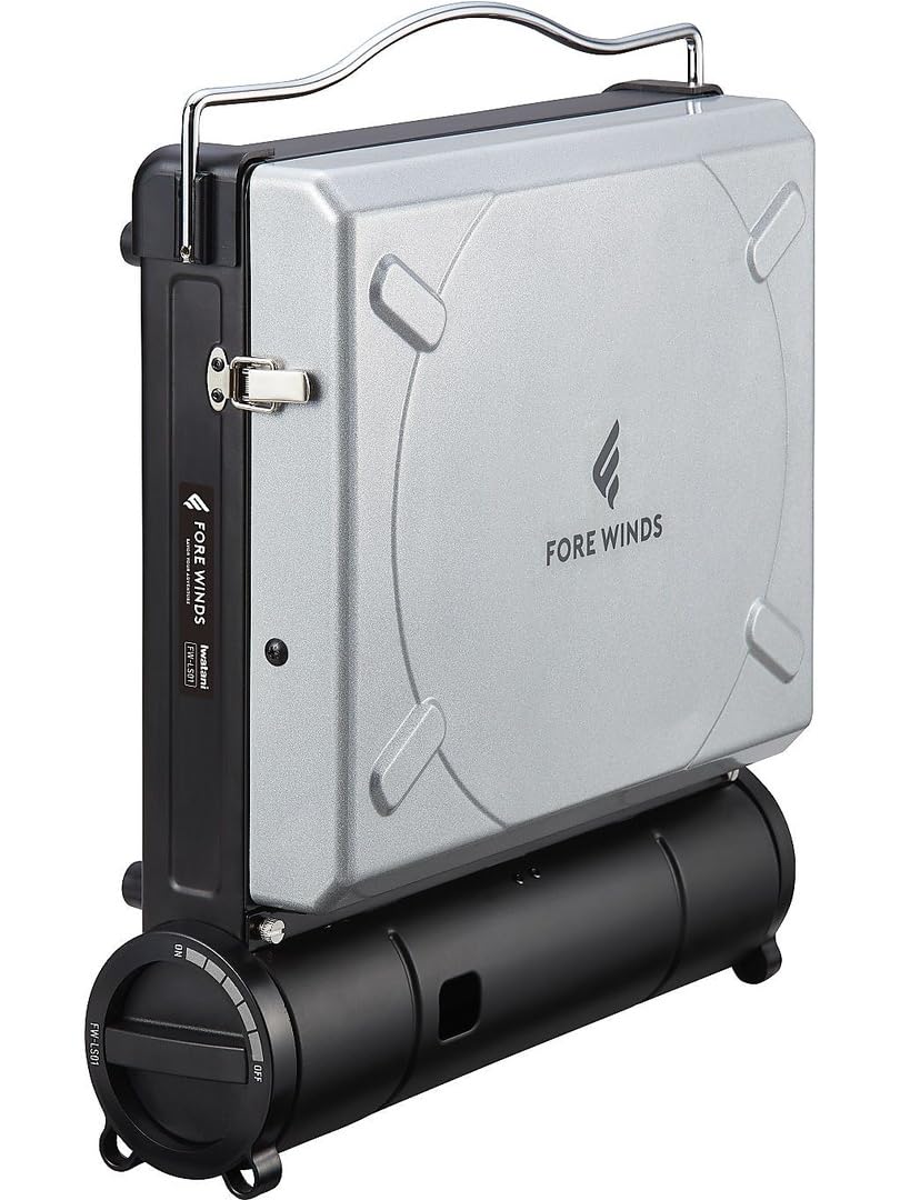 Iwatani Fore Winds Luxe Black Camping Stove FW-LS01-SL Silver Model